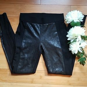 Faux leather leggings NWOT